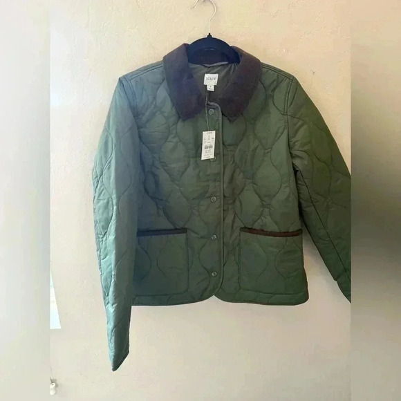 JCREW Quilted Barn Jacket - NWT - S - Picture 9 of 12